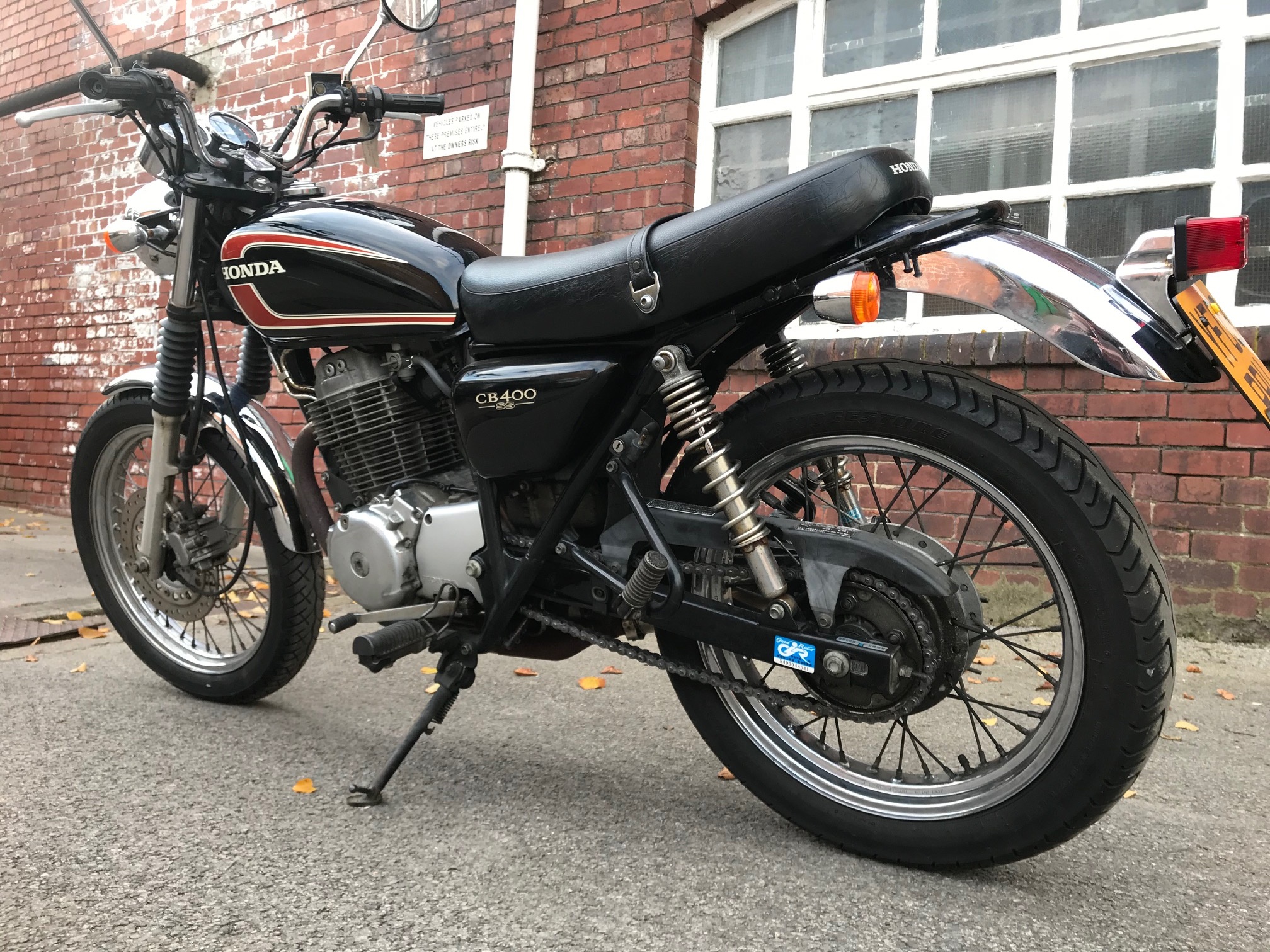 Honda cb400ss scrambler