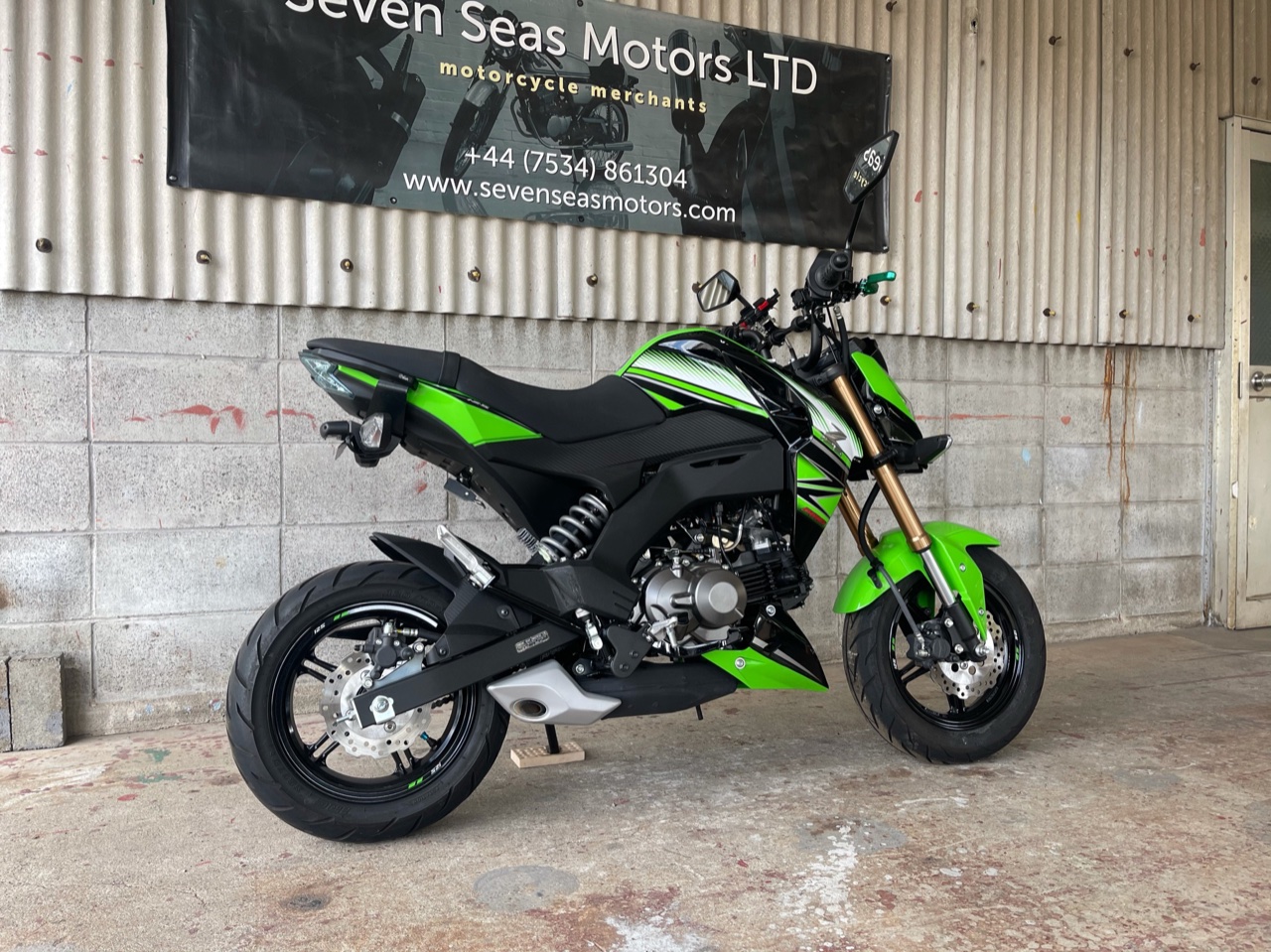 KawasakiZ125 Pro KRTBike Seven Seas Motors