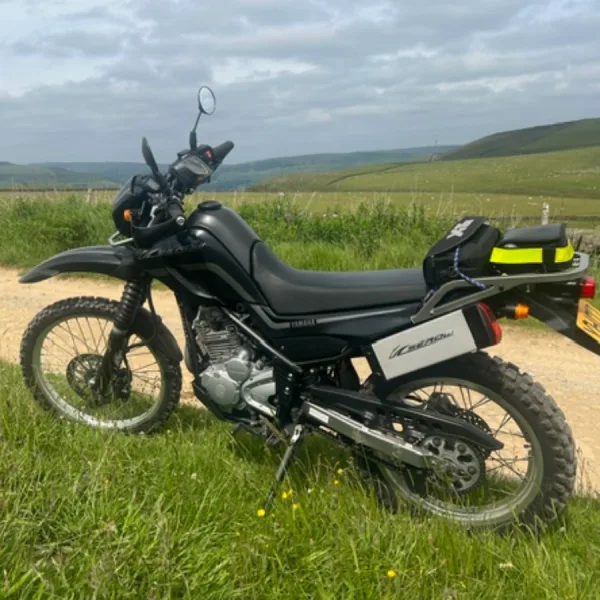 Tom's Serow 250 In The Welsh Countryside 2026. Enjoying The Roads And Views