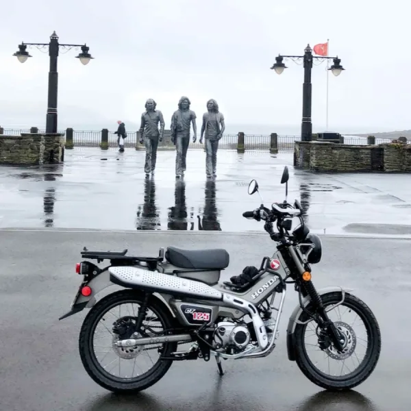 Ian's Ct125 "staying Alive" And Loving Every Minute On The Isle Of Man