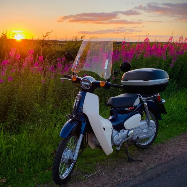A Stunning Photo Of Bob's C50 In Warwickshire