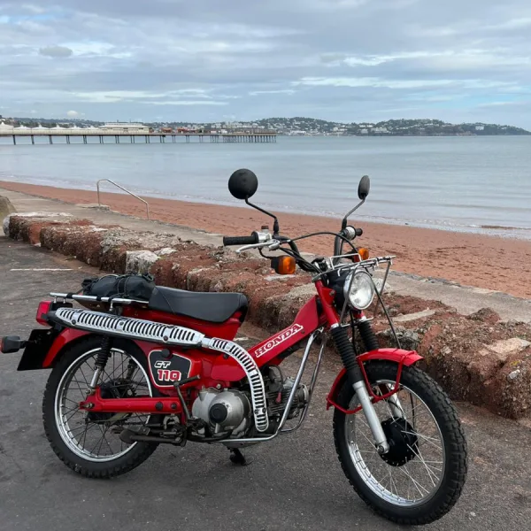 R.f.'s Ct110 Enjoying The Devon Coastline