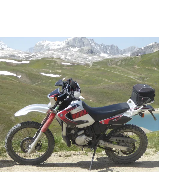 Johns Dt230 Lanza In The Alps, This Bike Has No Fear Of Heights!