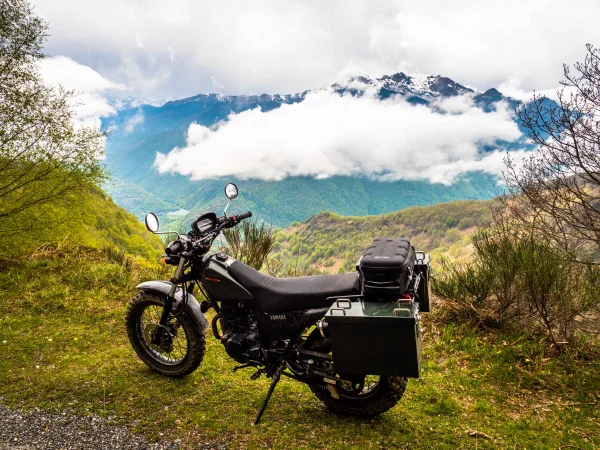 Chris's TW225, another stunning view