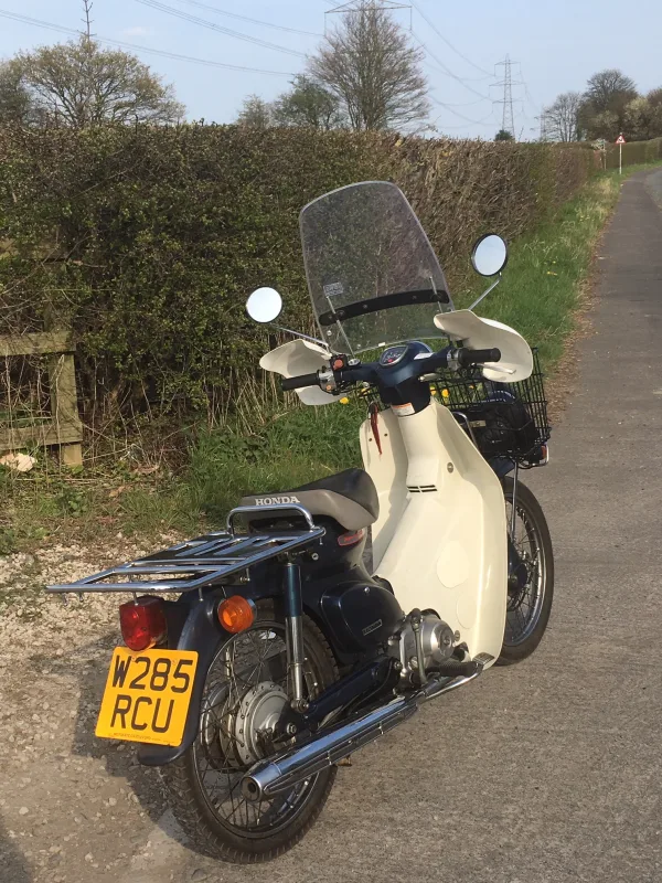 John's Press Cub, the open road beckons....
