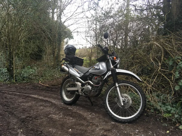 Chris's SL230, having fun off-road