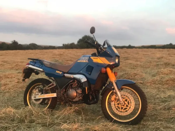 Ben's TDR250 "it's cracking!"